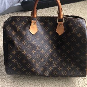Authentic LV speedy 35